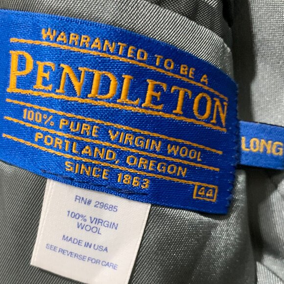 VINTAGE PENDLETON WESTERN LONG TWEED SPORT JACKETS SIZE L - Picture 13 of 13